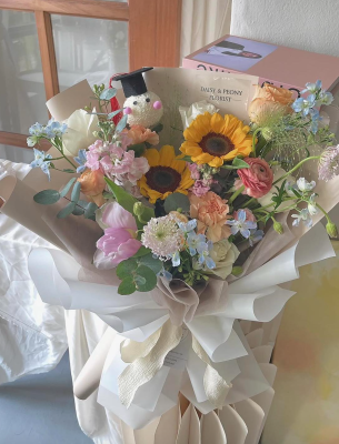 Hoa tốt nghiệp mẫu 03